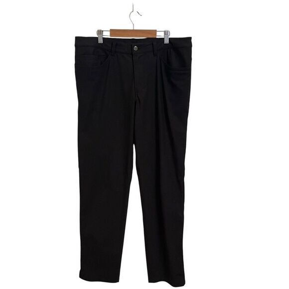 Lululemon ABC Pant Classic 5 Pocket Utilitech Black Size 34
